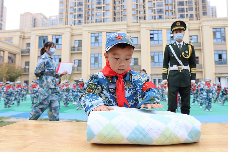 金域天下幼兒園迷彩小兵特訓(xùn)營